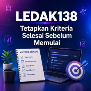 LEDAK138 Selesai Sebelum Dimulai